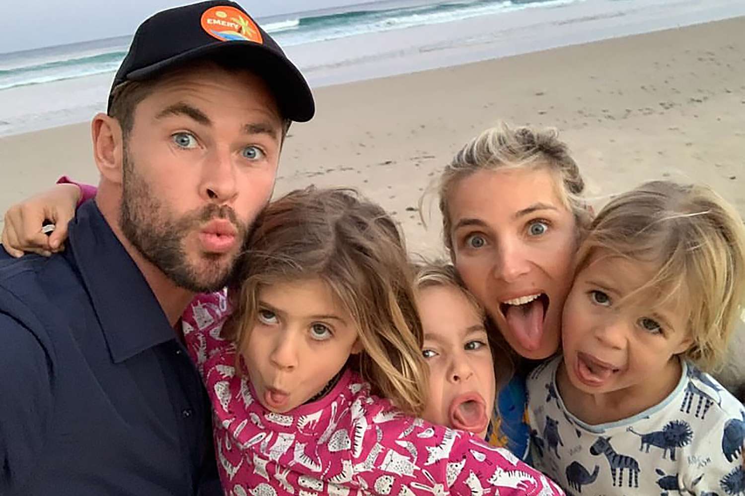 Chris Hemsworth family moments