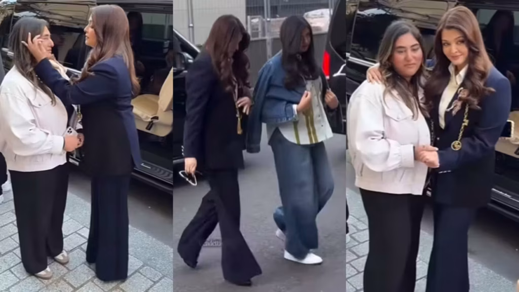 Aishwarya Rai Comforts Fan